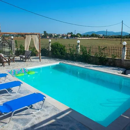 Estate Tsoukalas With Pool - Perfect For Large Groups Next To Laganas Offering Incredible Greek Hospitality By Mana Gers Ambelokipoi (Zakynthos)